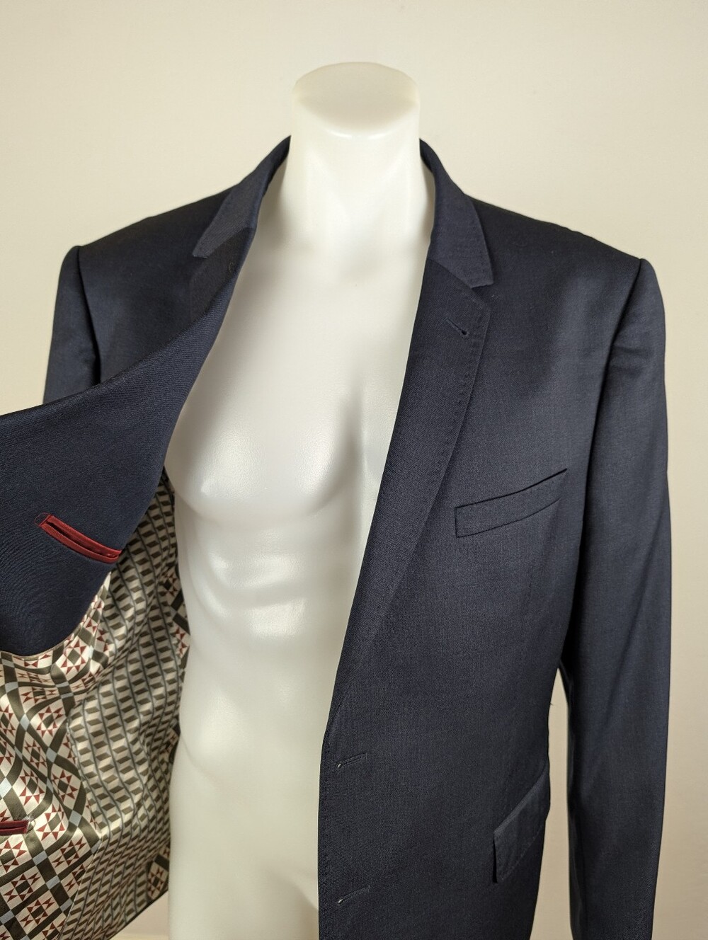Ted Baker Shock Liner Virgin Wool Sport Jacket